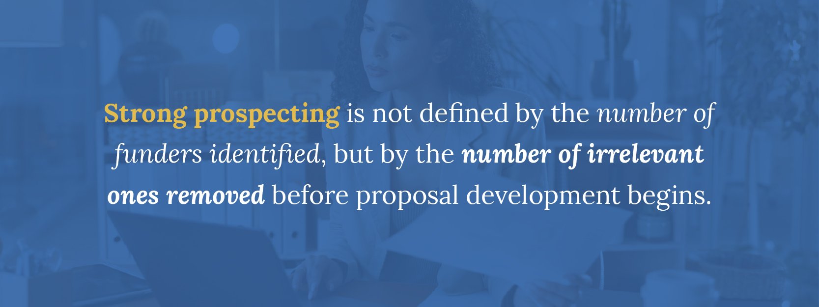 Smarter Grant Prospecting Strategy_freepik_3-Strong-Prospecting